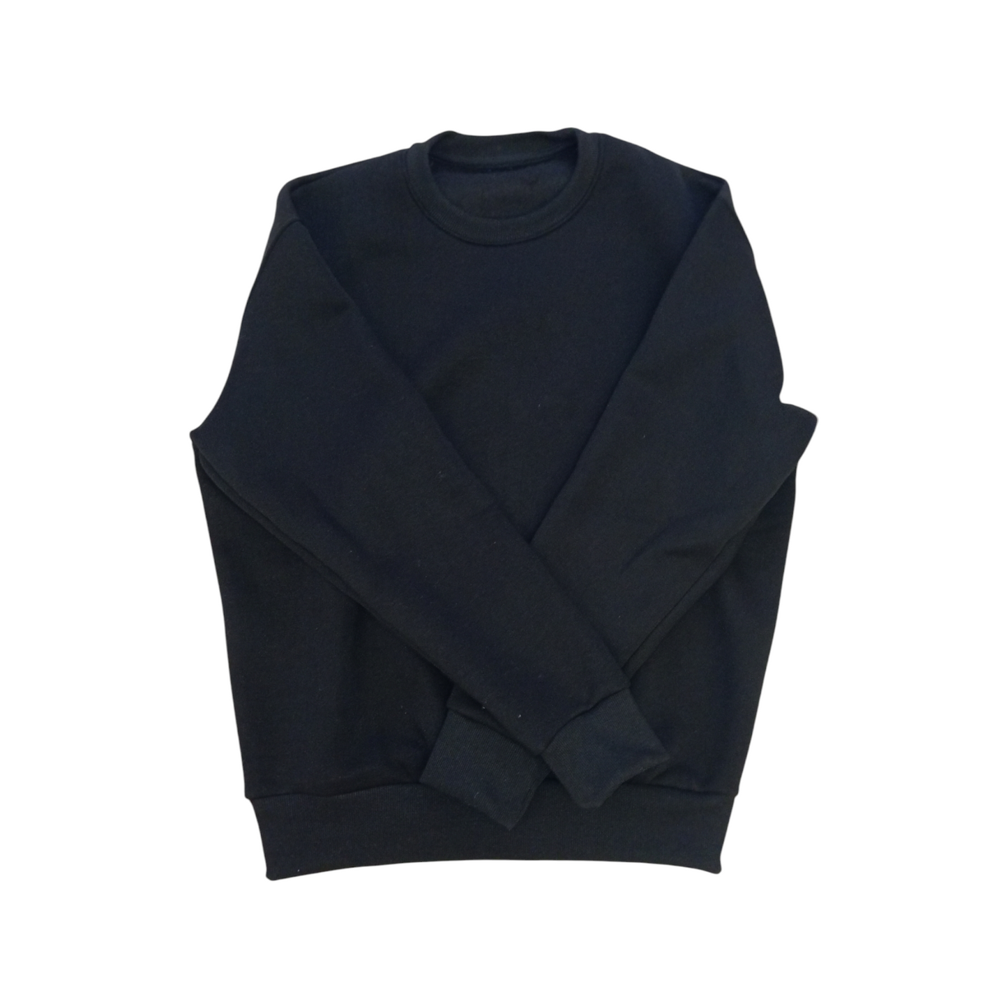 3 iplikli şardonlu oversize basic sweatshirt